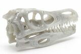 Carved Labradorite Dinosaur Skull #218490-6